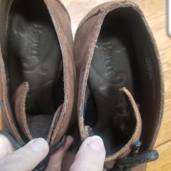 New Born leather booties - size 7 - Picture 4 of 4